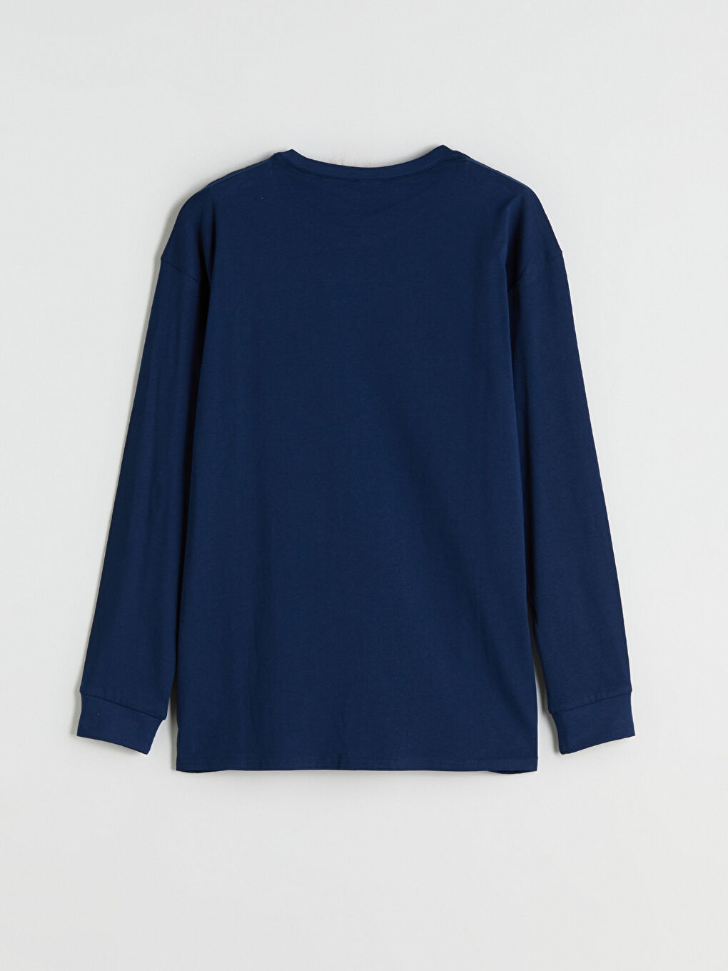 Lacivert Ayı Teddy Baskılı Erkek Çocuk Pijama Üst-1