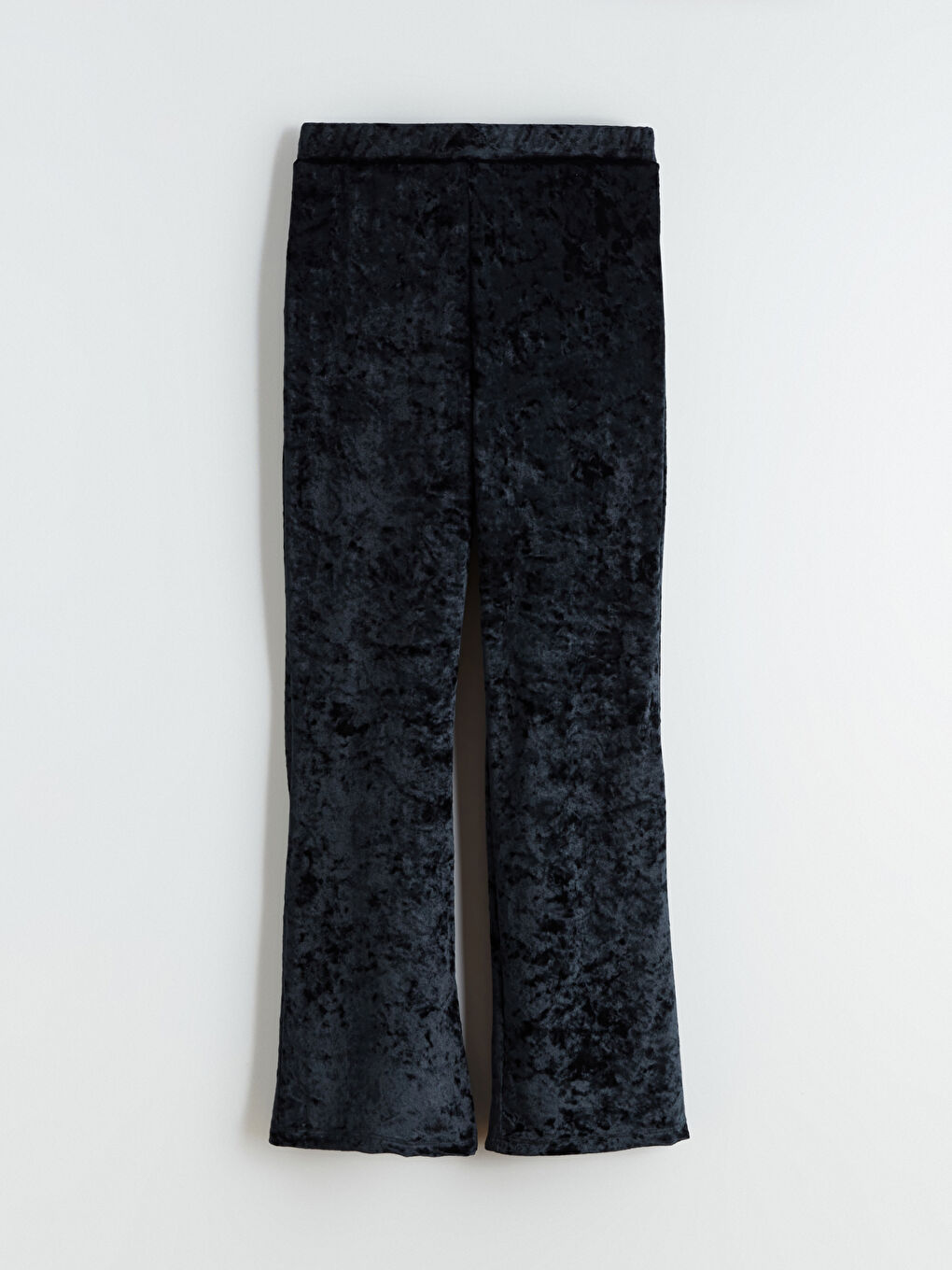 ليجنز مخمل متسع للبنات بخصر مطاطي