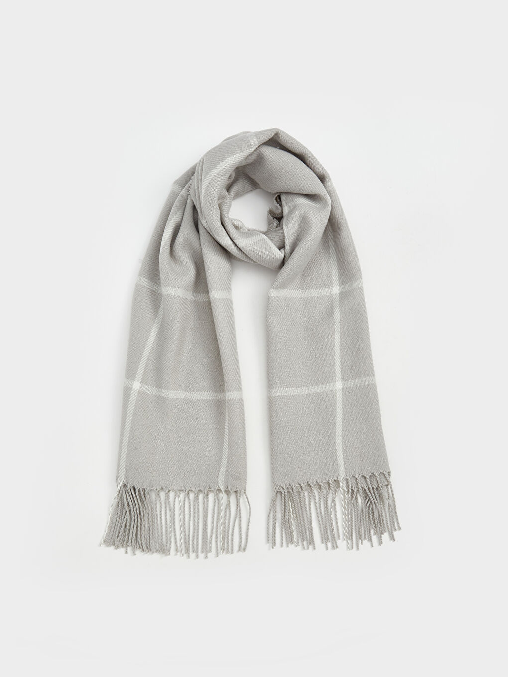 Plaid Patterned Women's Scarf