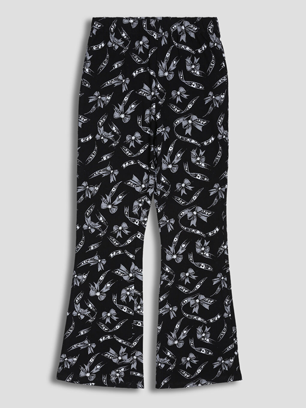 Elasticated Waist Flared Leg Girls' Leggings