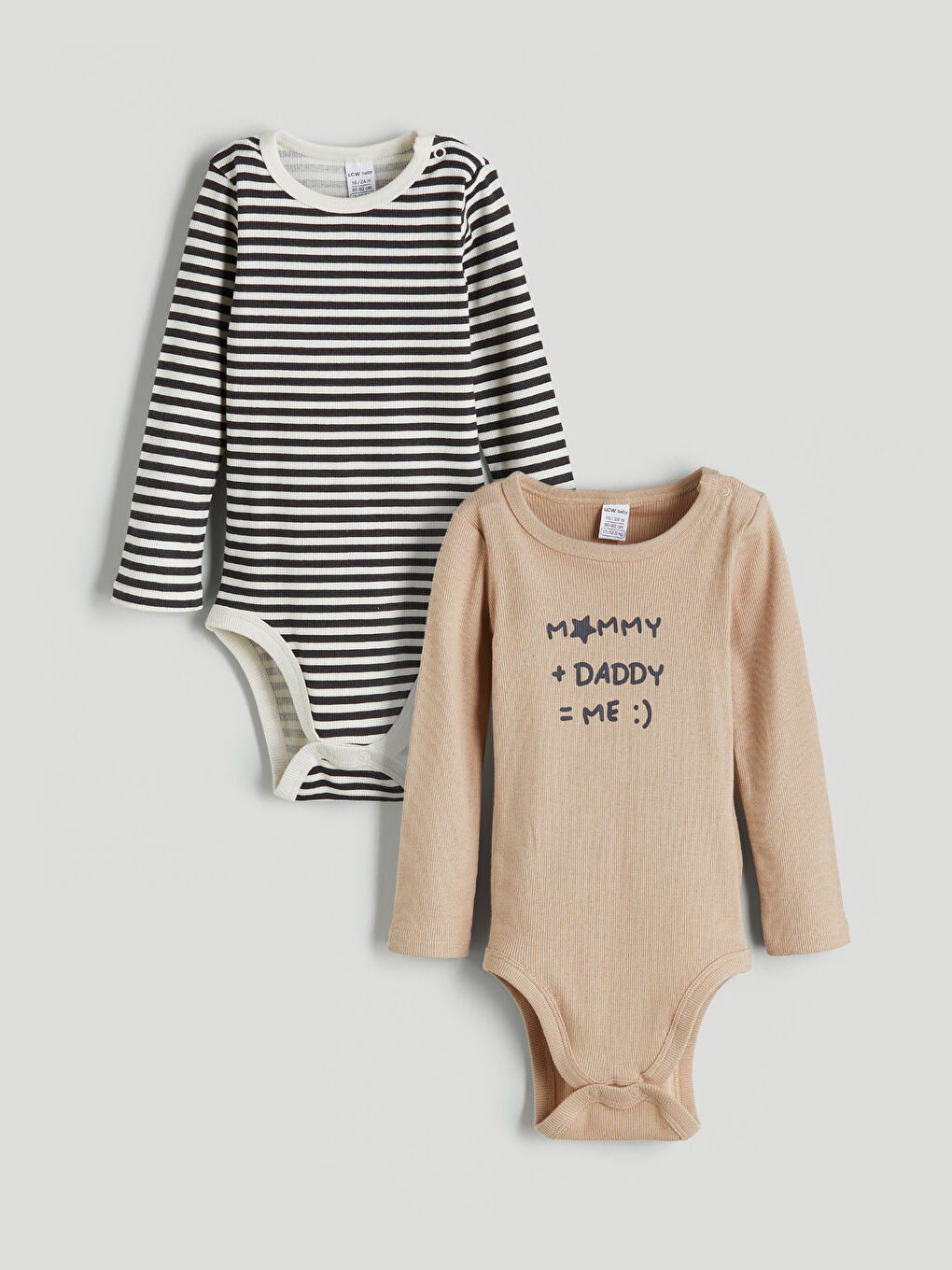 Printed Baby Boys' Snap Bodysuit 2 Pack