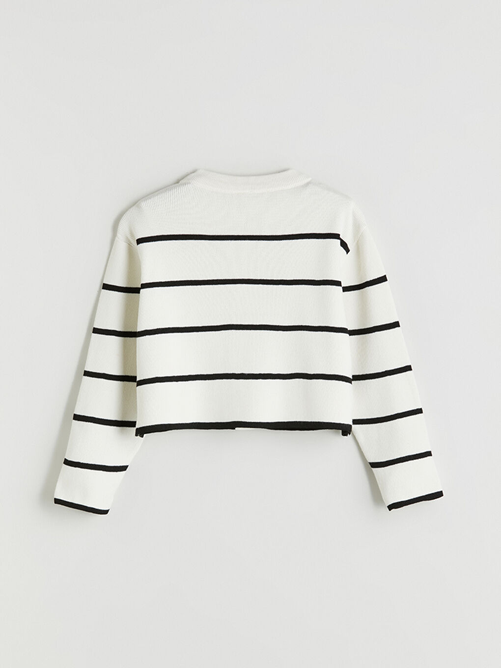 LCW Kids Crew Neck Girls Knitted Cardigan -W5FI39Z4-SZ5