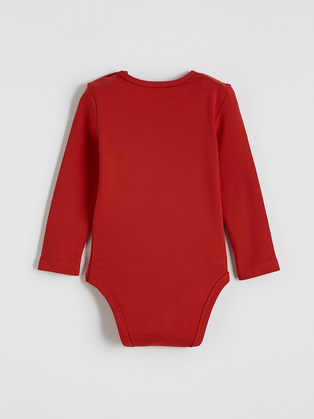 Малыши мальчики Красный Боди с заклепками-6