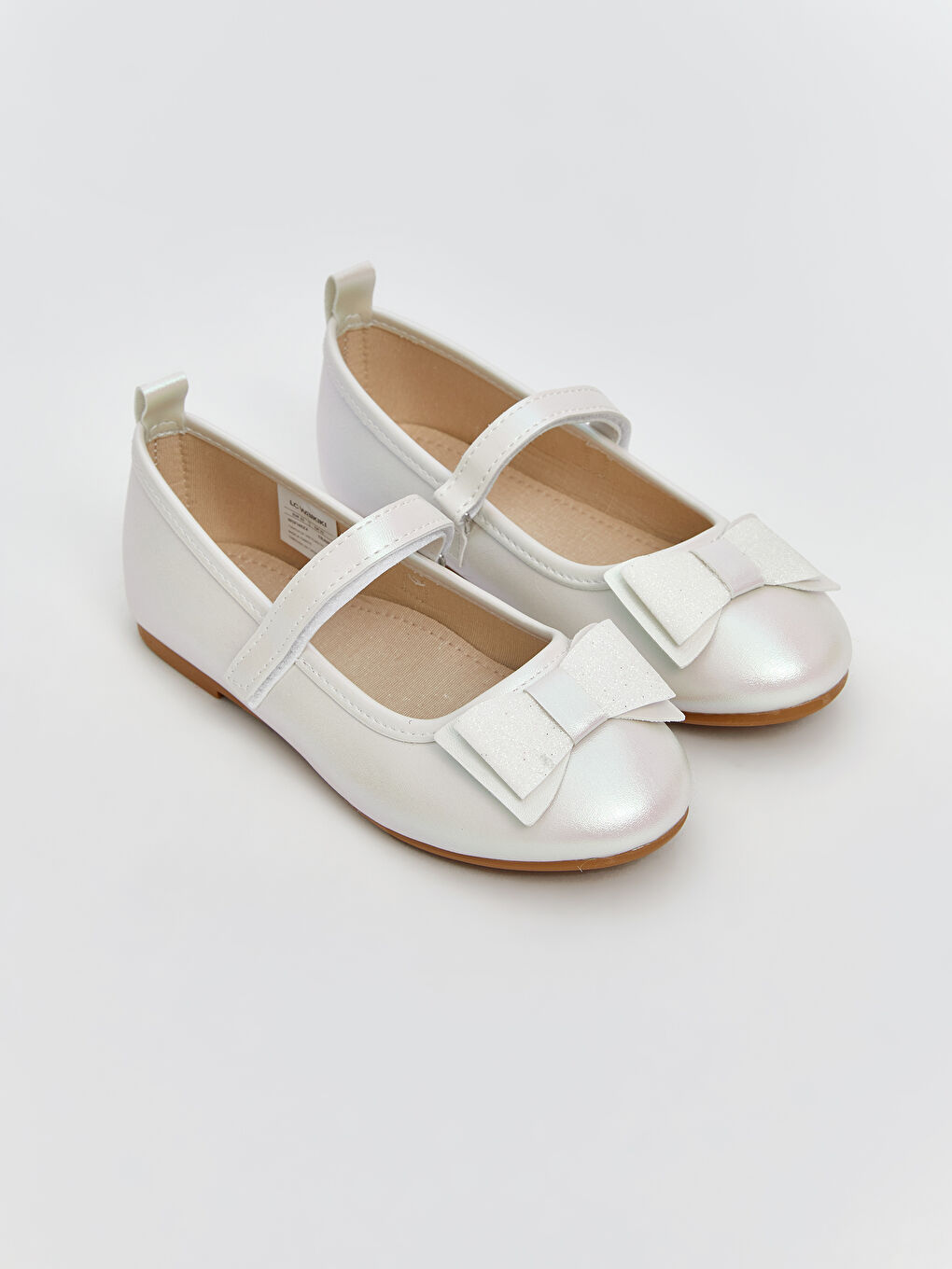 Bow Detailed Girl's Flat Shoe