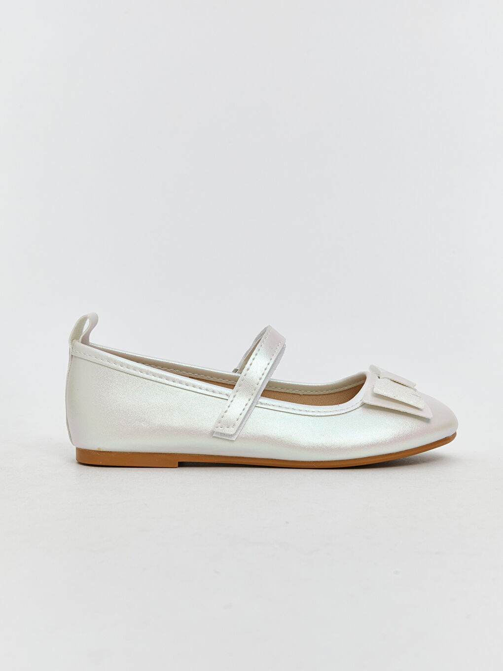 Bow Detailed Girl's Flat Shoe-1