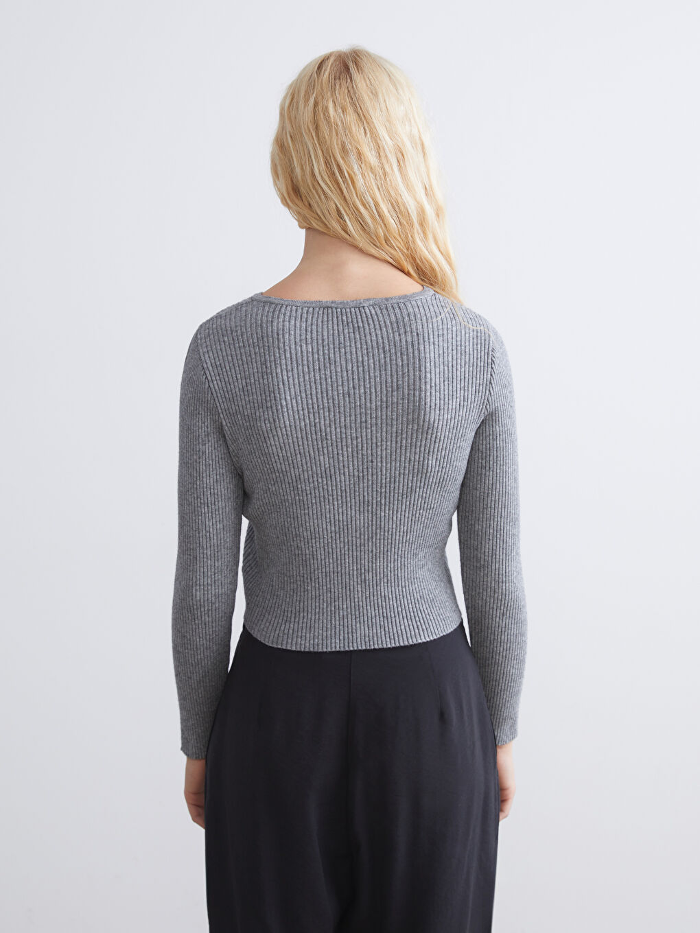 XSIDE Crew Neck Women's Knitwear Cardigan -W5FI59Z8-E93