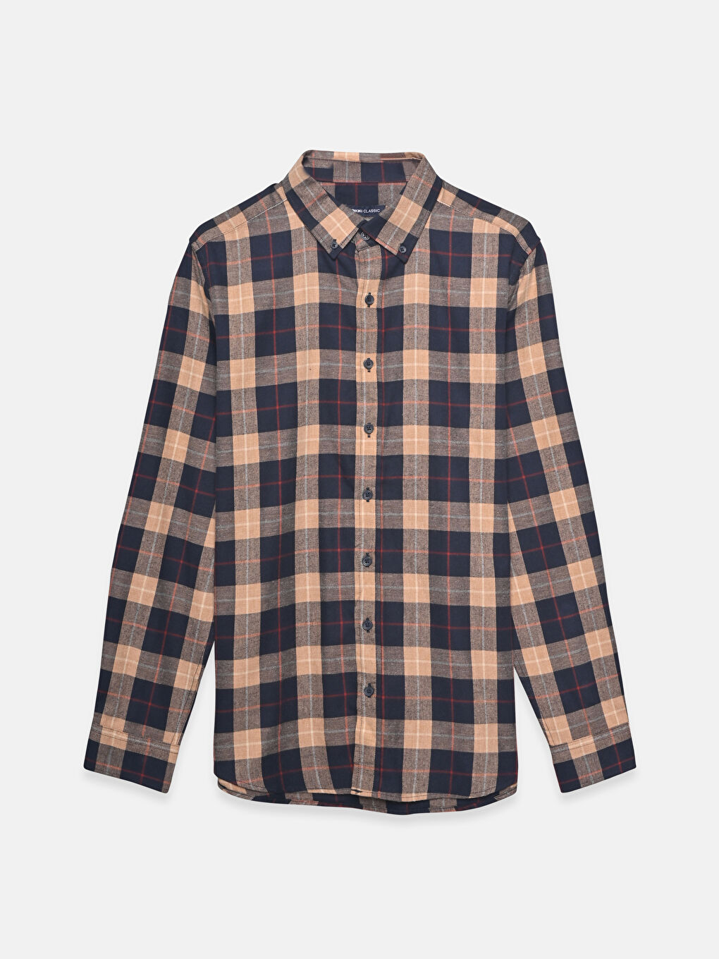 Мужчины Синий Рубашка