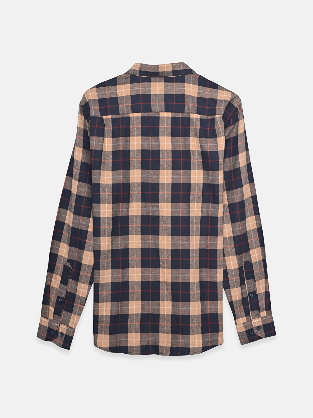 Мужчины Синий Рубашка-1