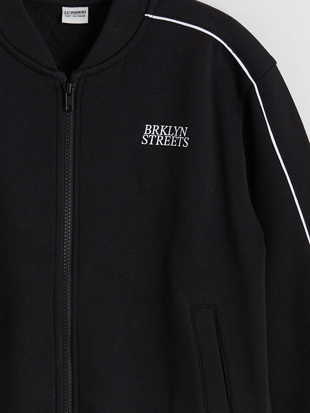 Crew Neck Printed Boys' Tracksuit Set-5