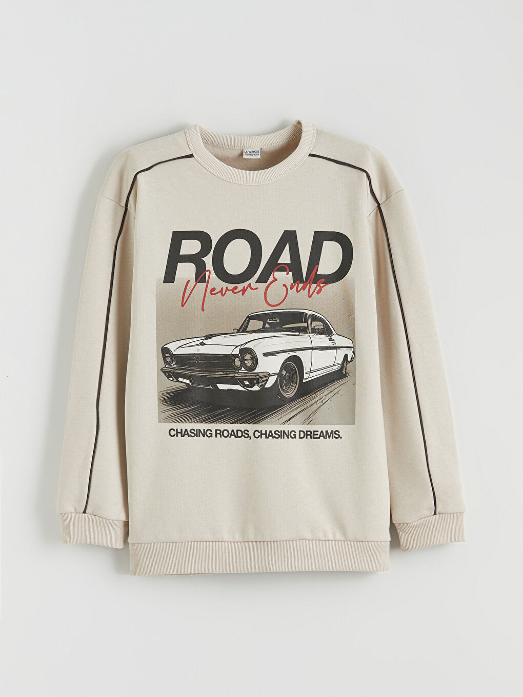 Printed Boys' Sweatshirt and Sweatpants-1