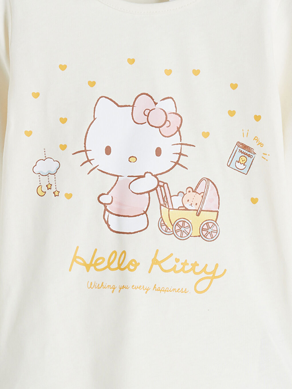 Hello Kitty Printed Girls' Pyjama Set-2