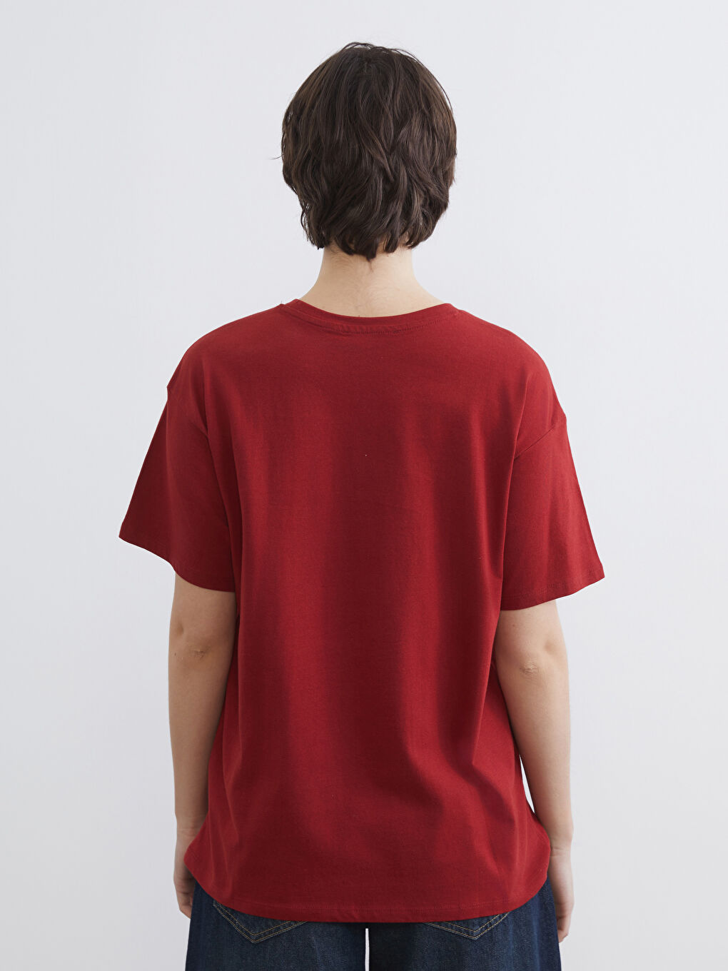 Woman BORDEAUX T-Shirt-3