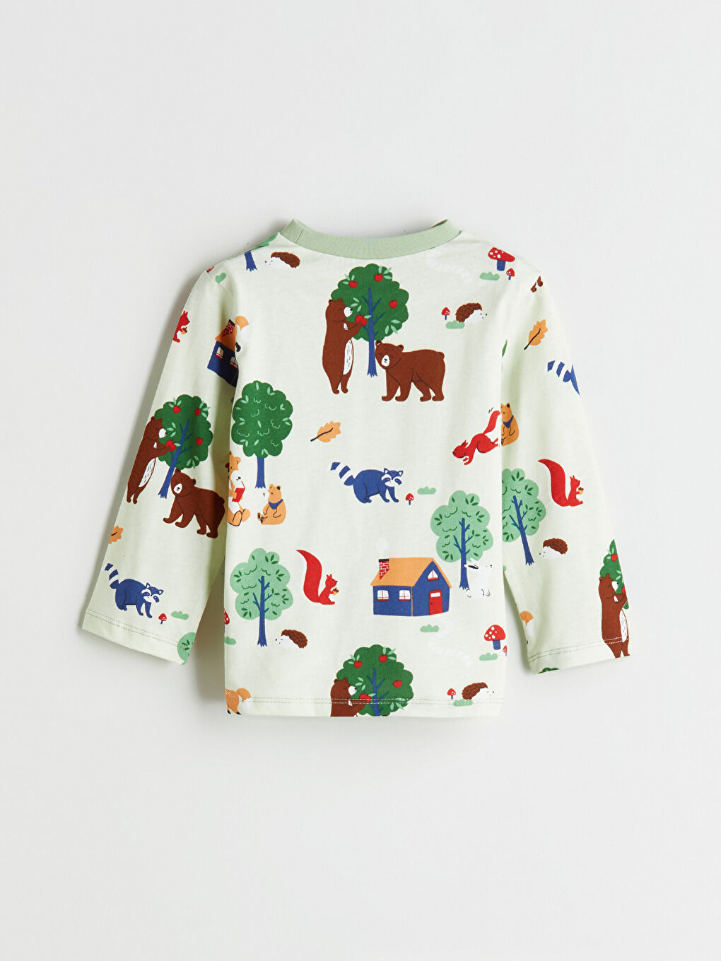 Mavi Baskılı Erkek Çocuk Pijama Takım-3