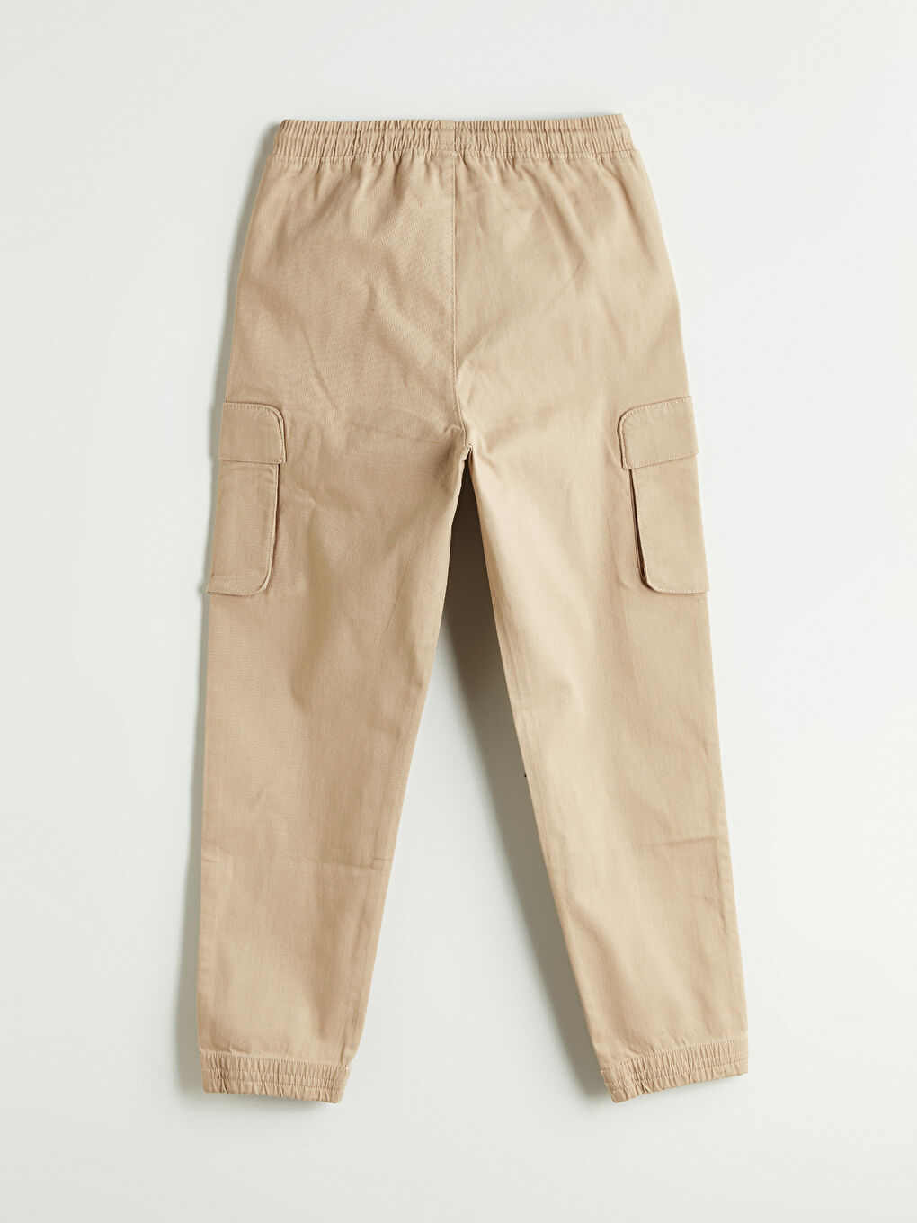 Elasticated Waist Boys' Cargo Jogger Pants-2