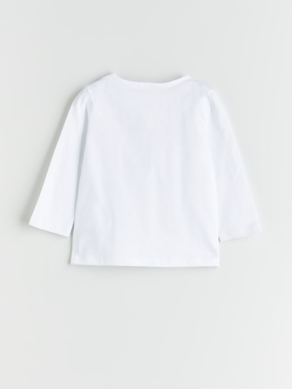 Beyaz Bisiklet Yaka Kuromi Baskılı Kız Çocuk Pijama Takımı-4