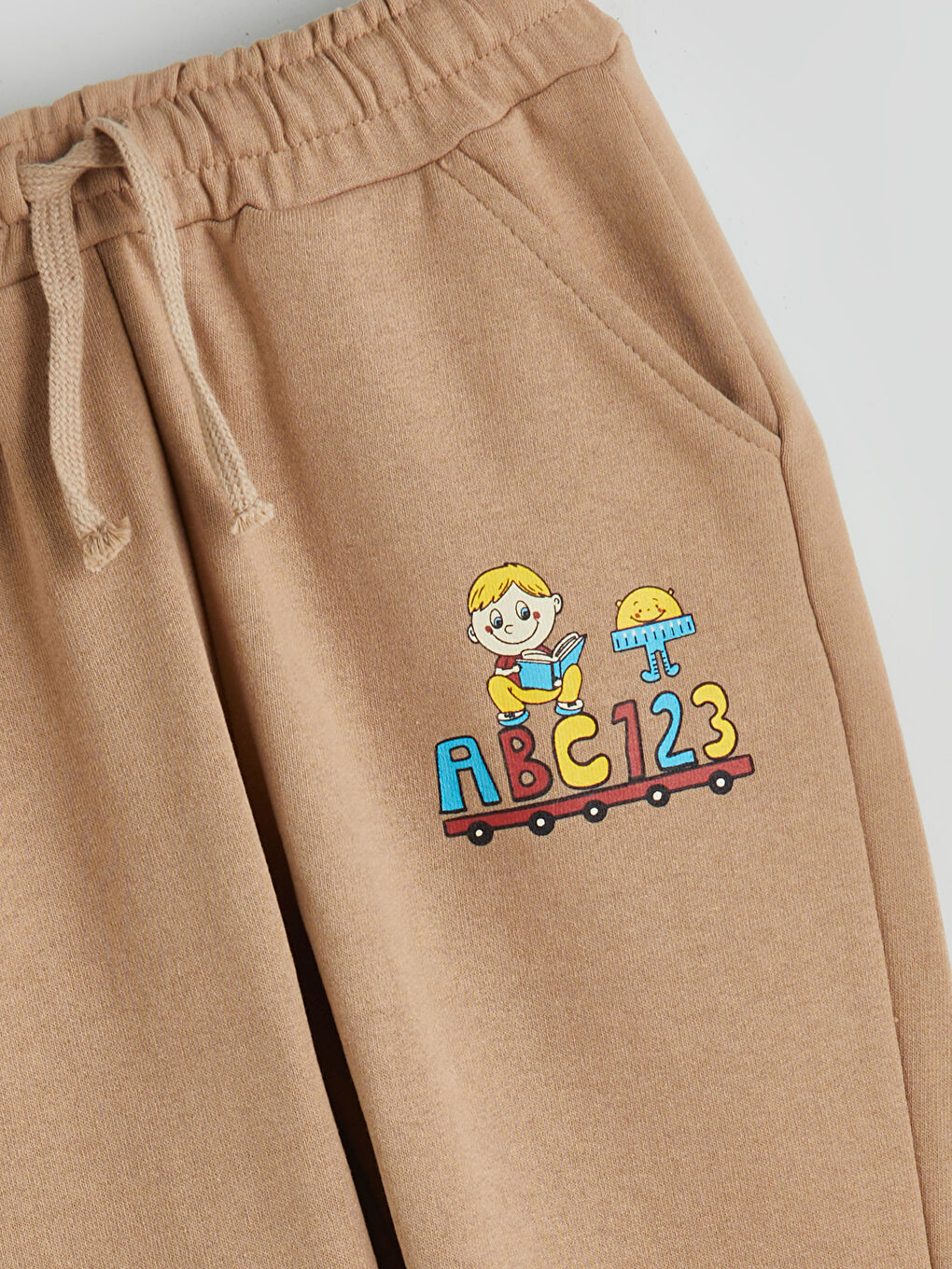 Elasticated Waist Boys' Jogger Sweatpants-1