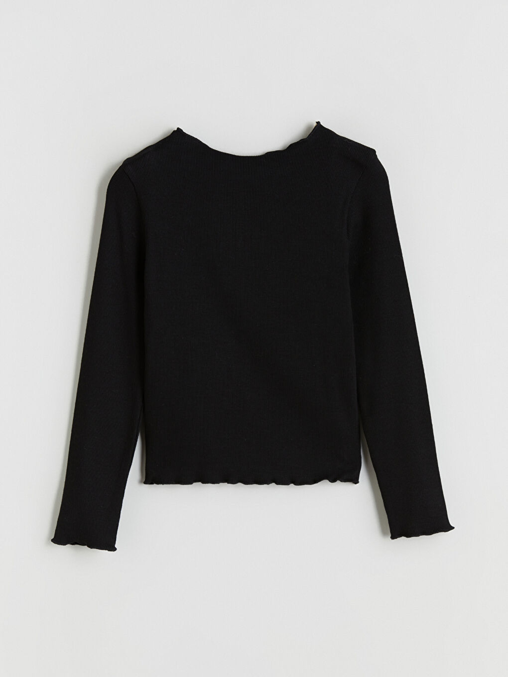 Crew Neck Girls' T-Shirt-2