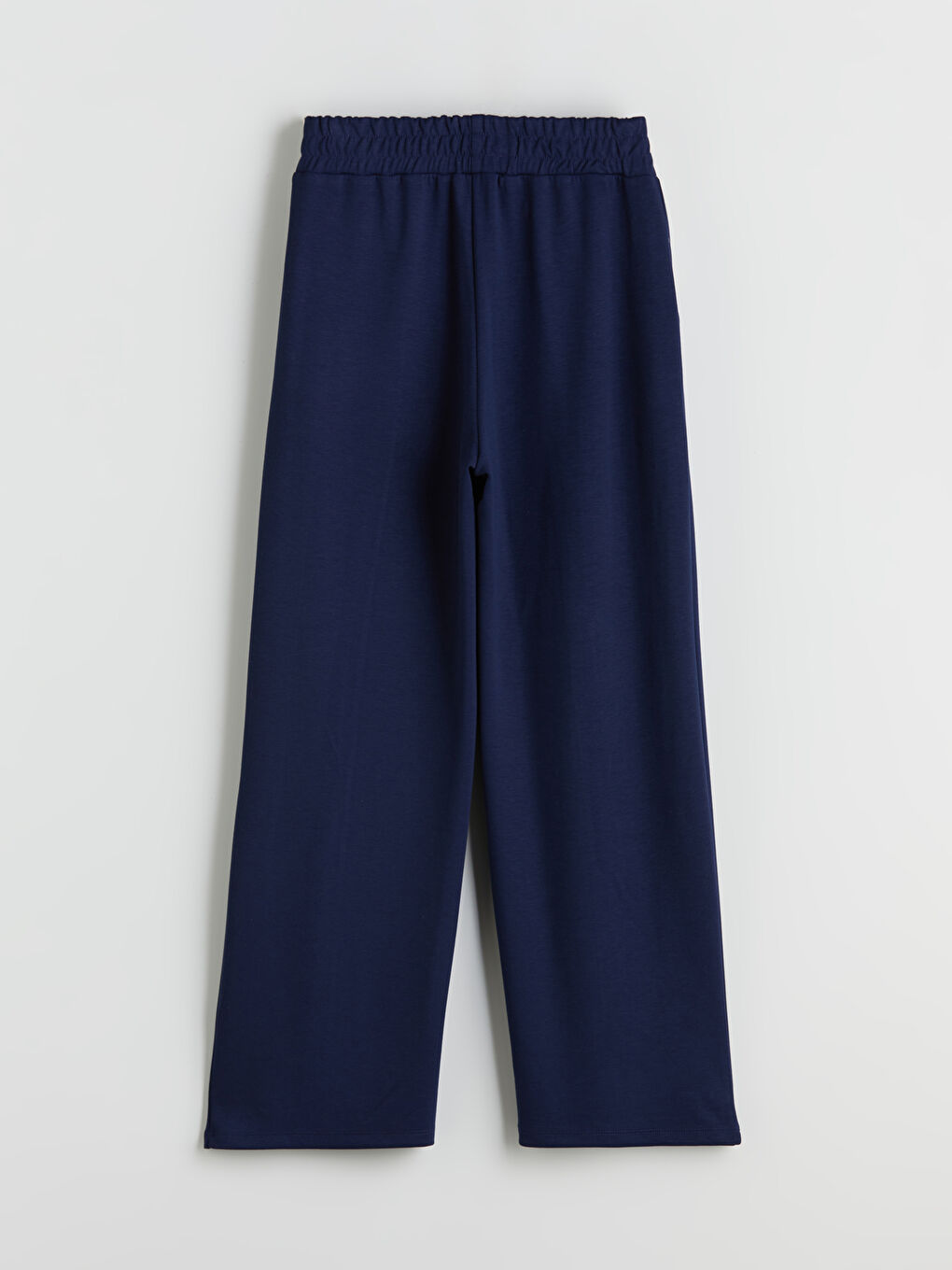 Lacivert Beli Lastikli Kadın Eşofman Altı-7