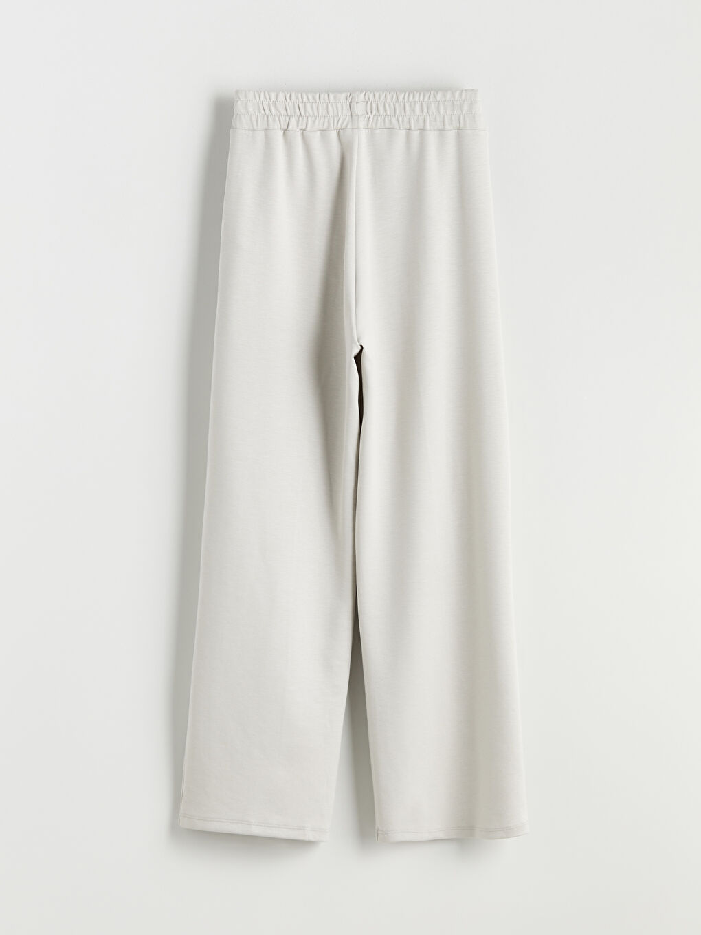 Gri Beli Lastikli Kadın Eşofman Altı-7