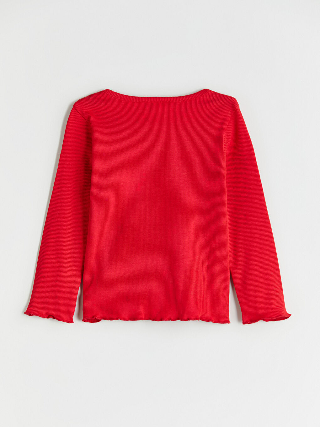 Crew Neck Girls' T-Shirt-2