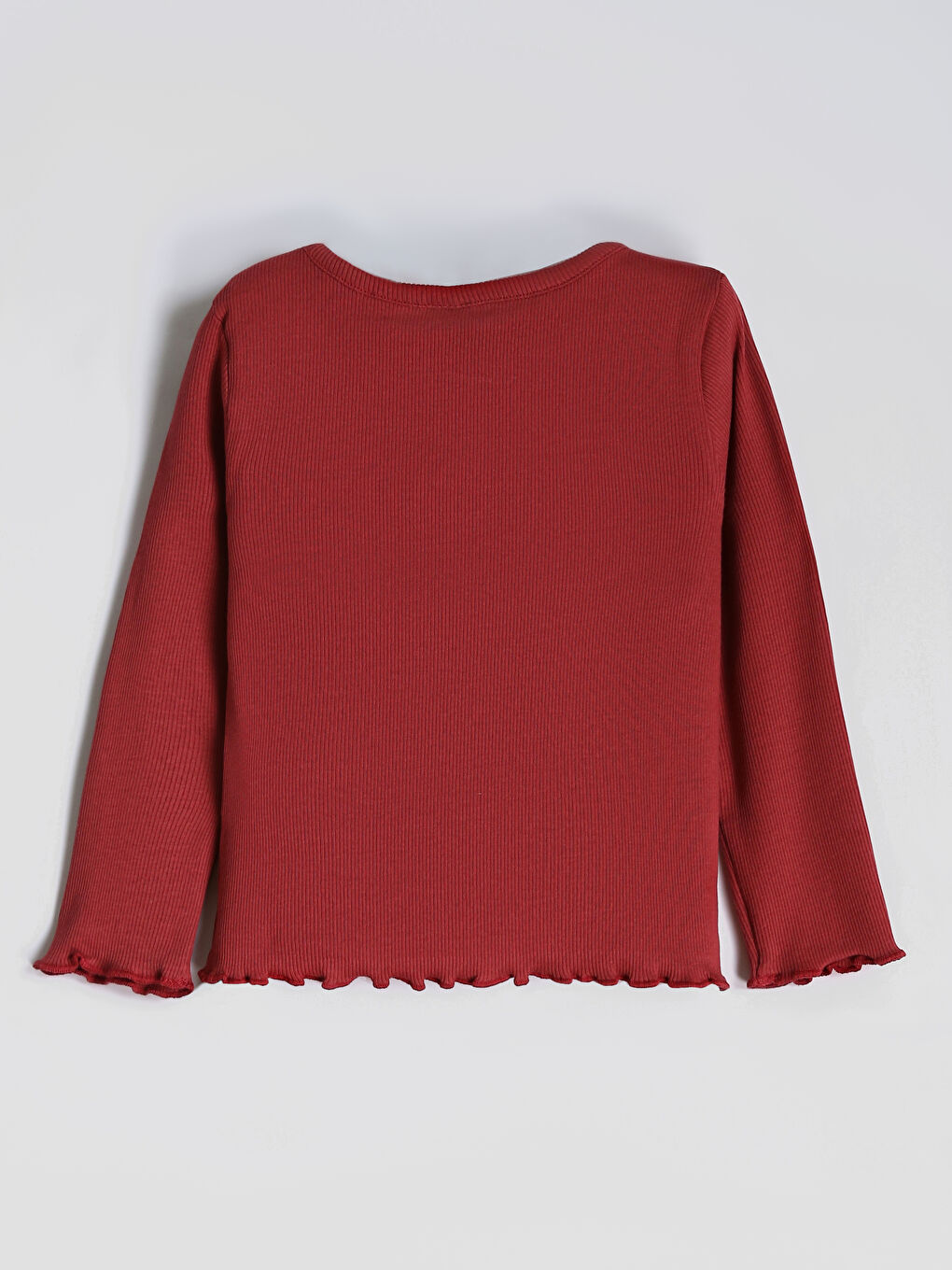 Crew Neck Girls' T-Shirt-1