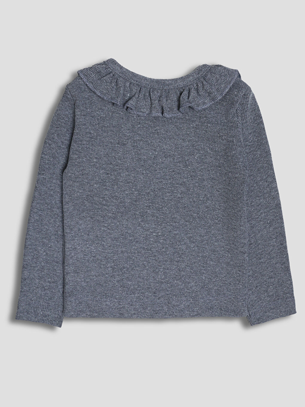 Crew Neck Girls' T-Shirt-1