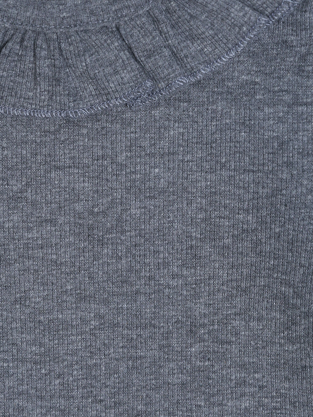 Crew Neck Girls' T-Shirt-2