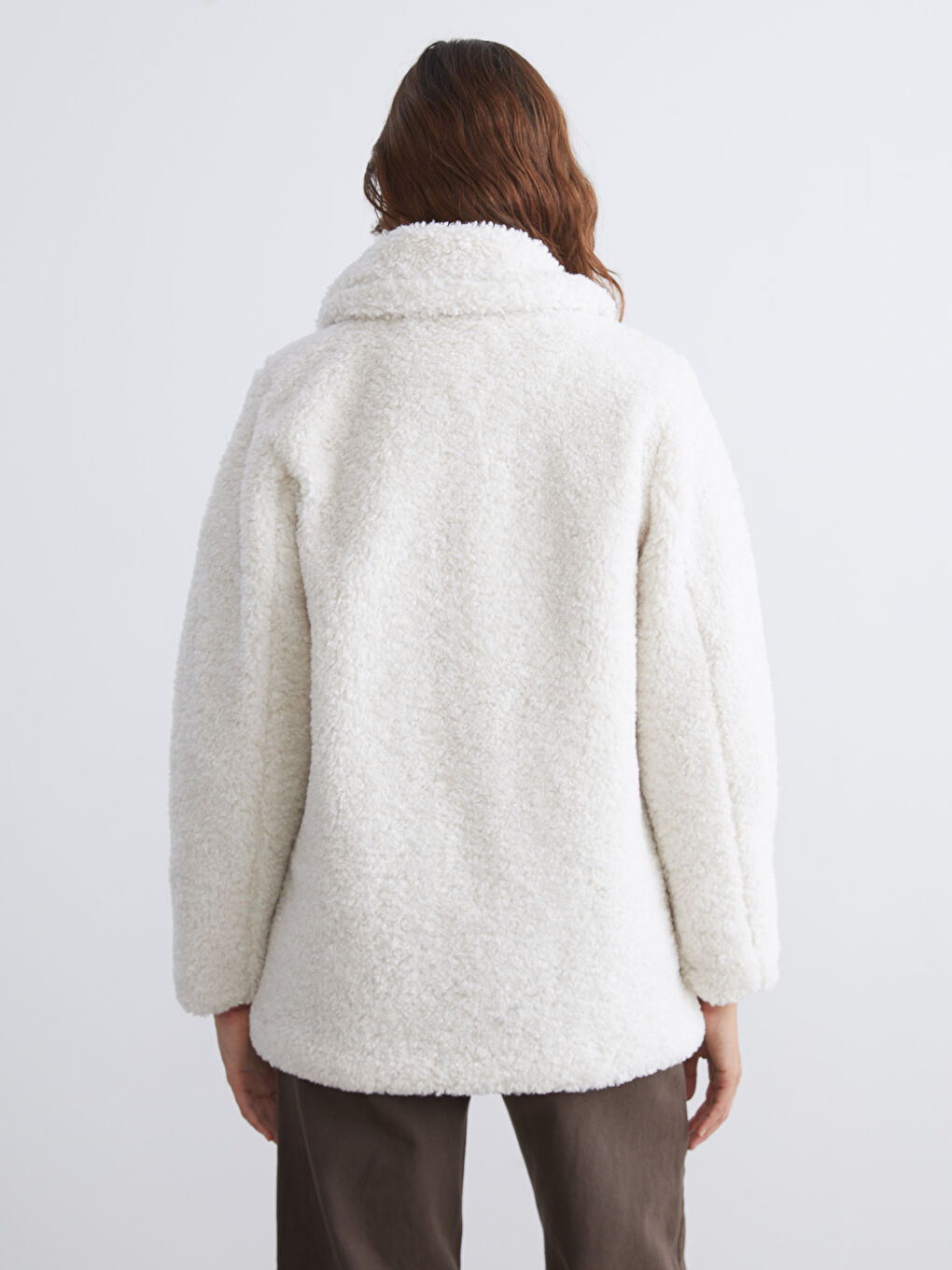Woman ECRU Overcoat-4