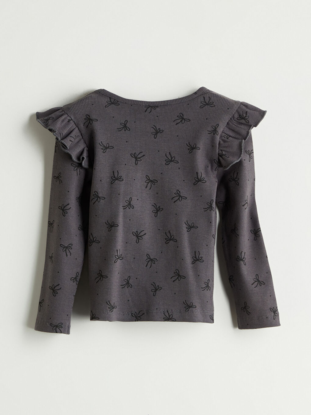 T-shirt imprimé à col rond pour Filles-2