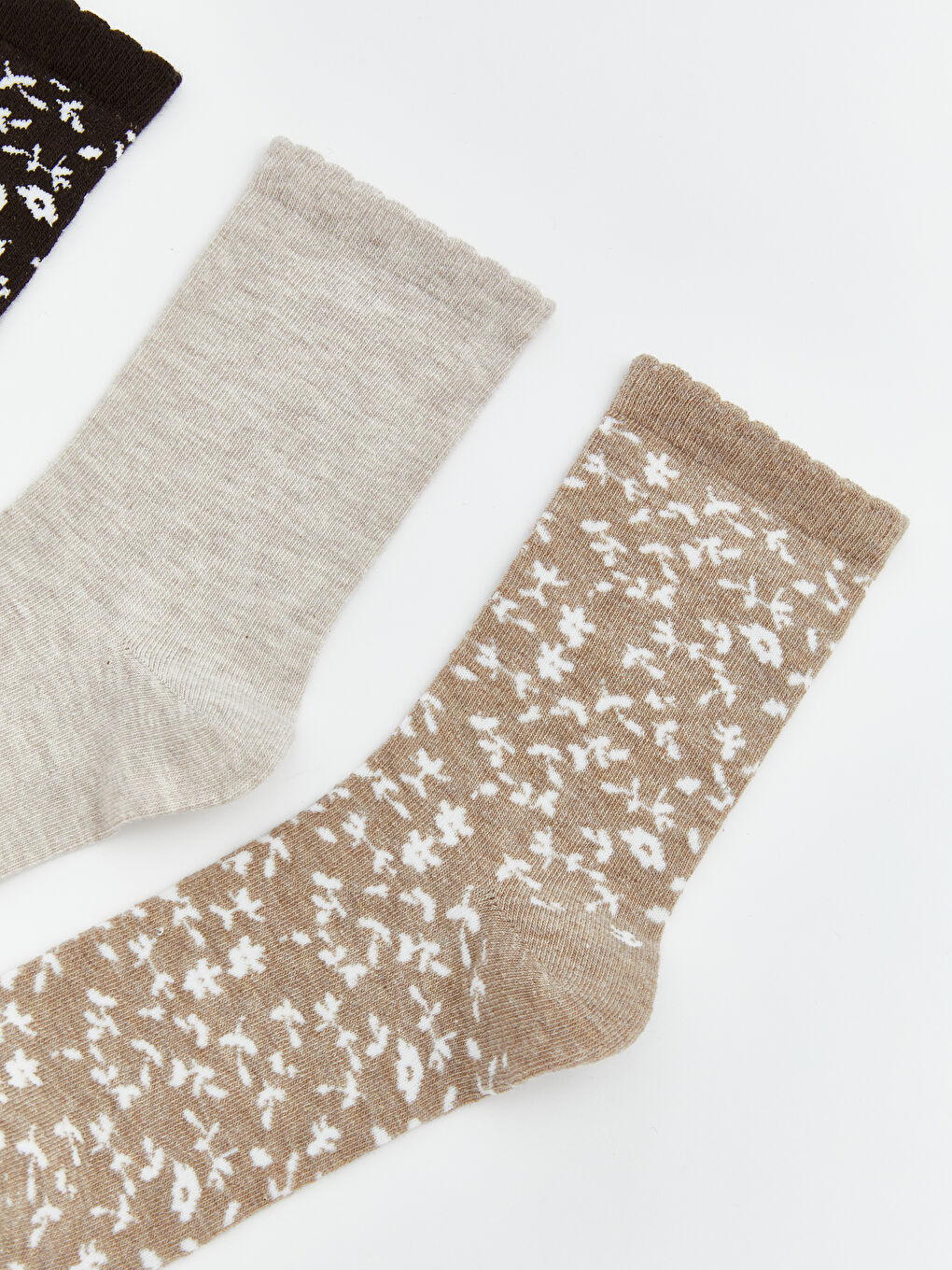 Uzorak Ženske Čarape do Gležnja Pakovanje od 5 Komada-1
