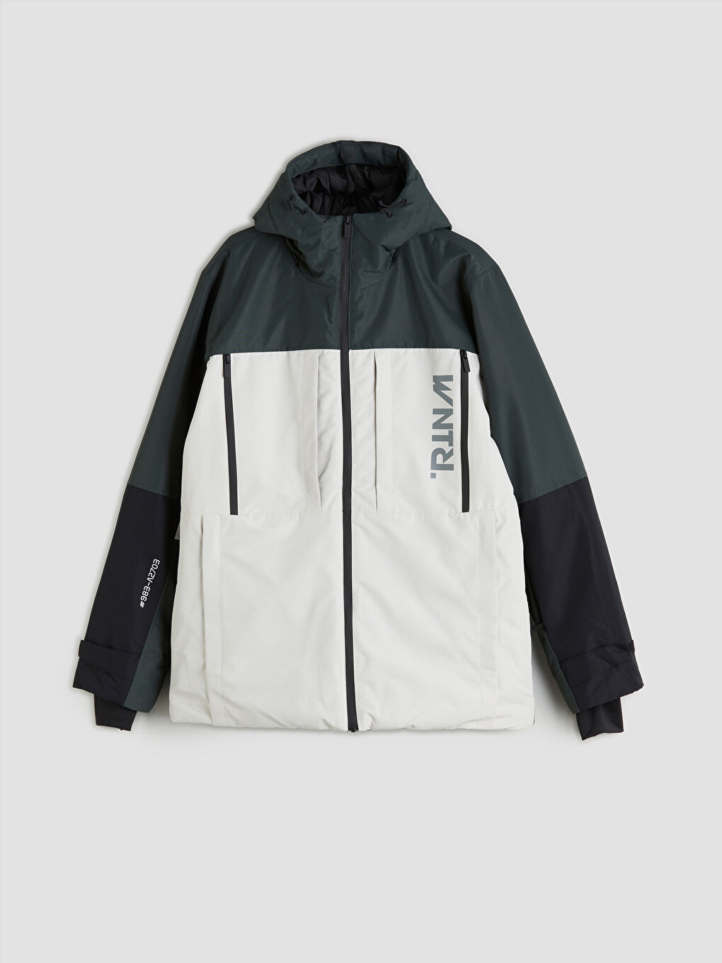 Regular Fit Hooded Men's Ski Jacket-5