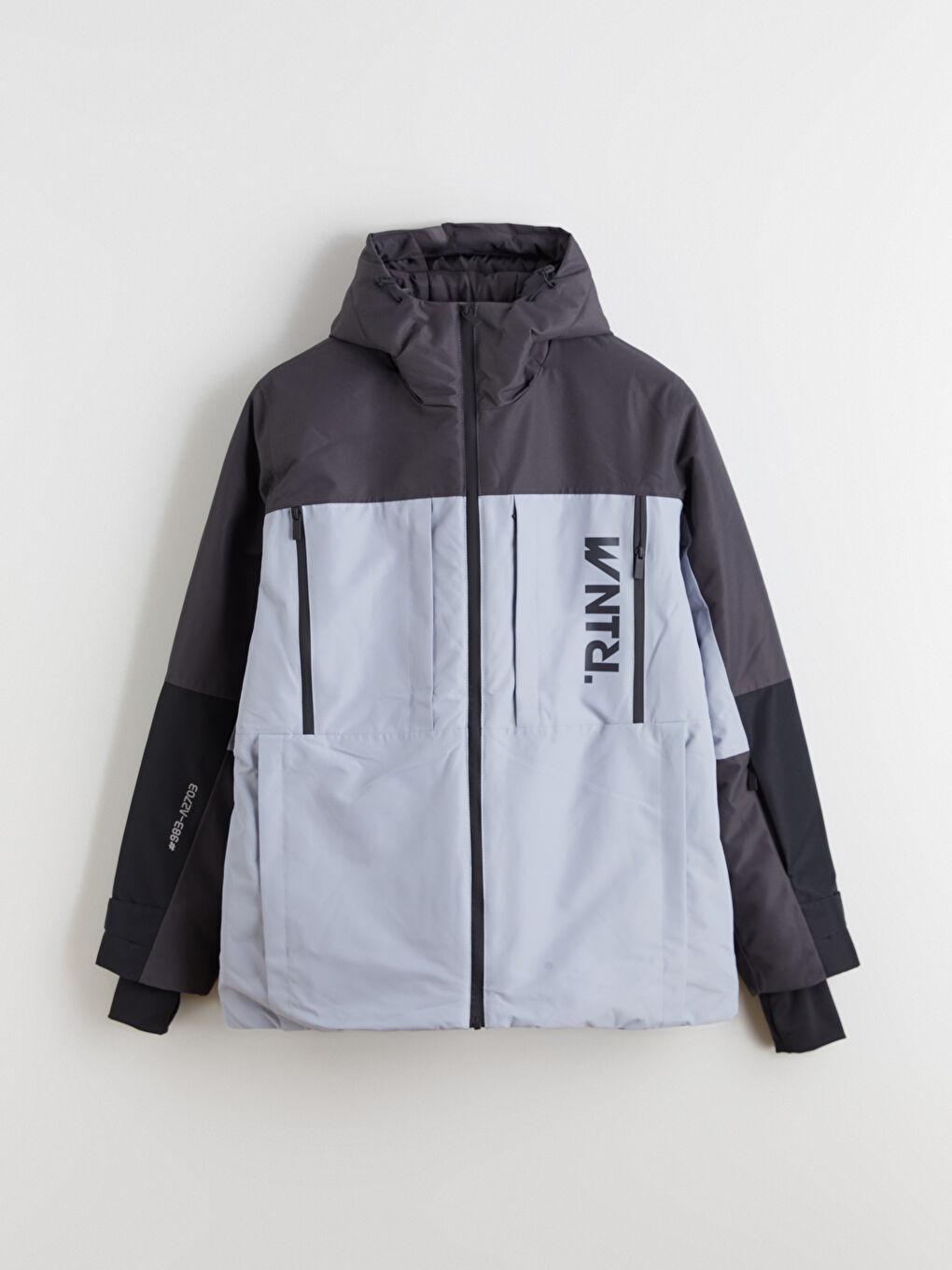 Regular Fit Hooded Men's Ski Jacket