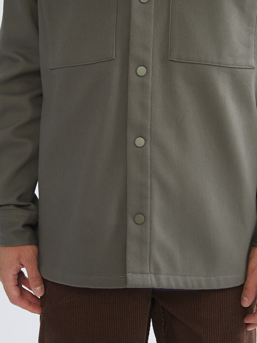 Casual Fit Men's Shirt Jacket-2