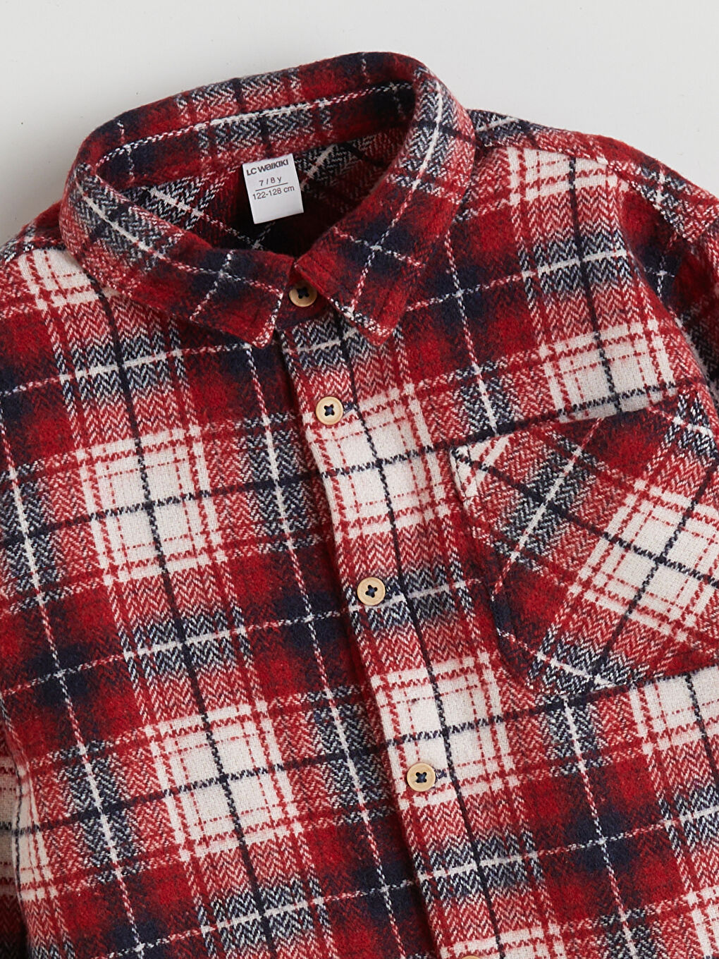 Regular Fit Plaid Boys' Lumberjack Shirt-2