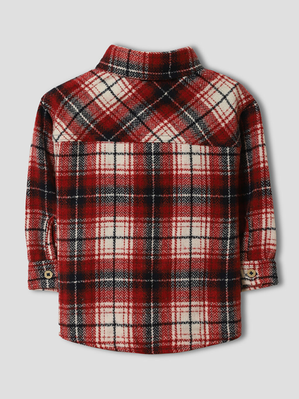Regular Fit Plaid Boys' Lumberjack Shirt-1