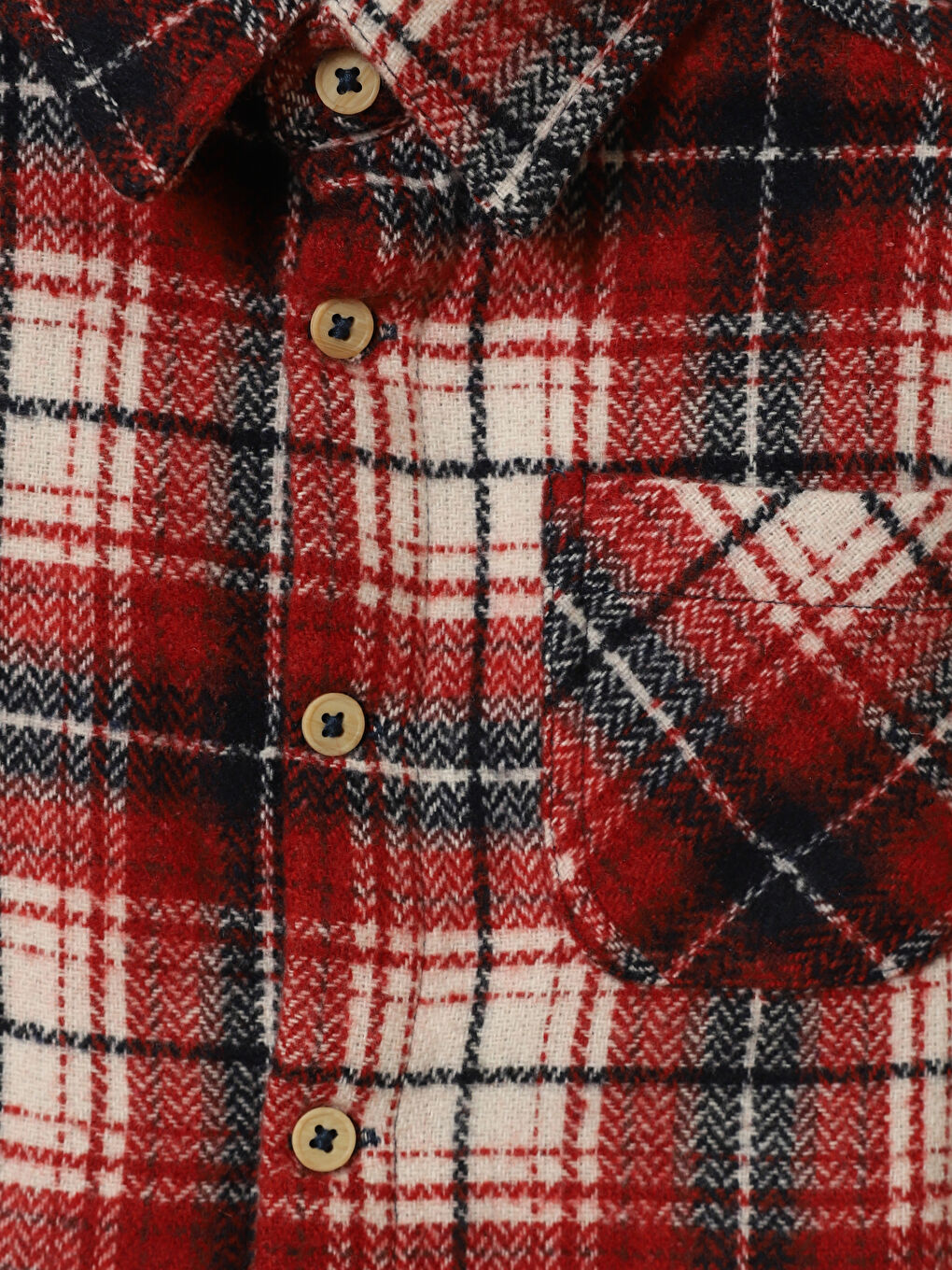 Regular Fit Plaid Boys' Lumberjack Shirt-3