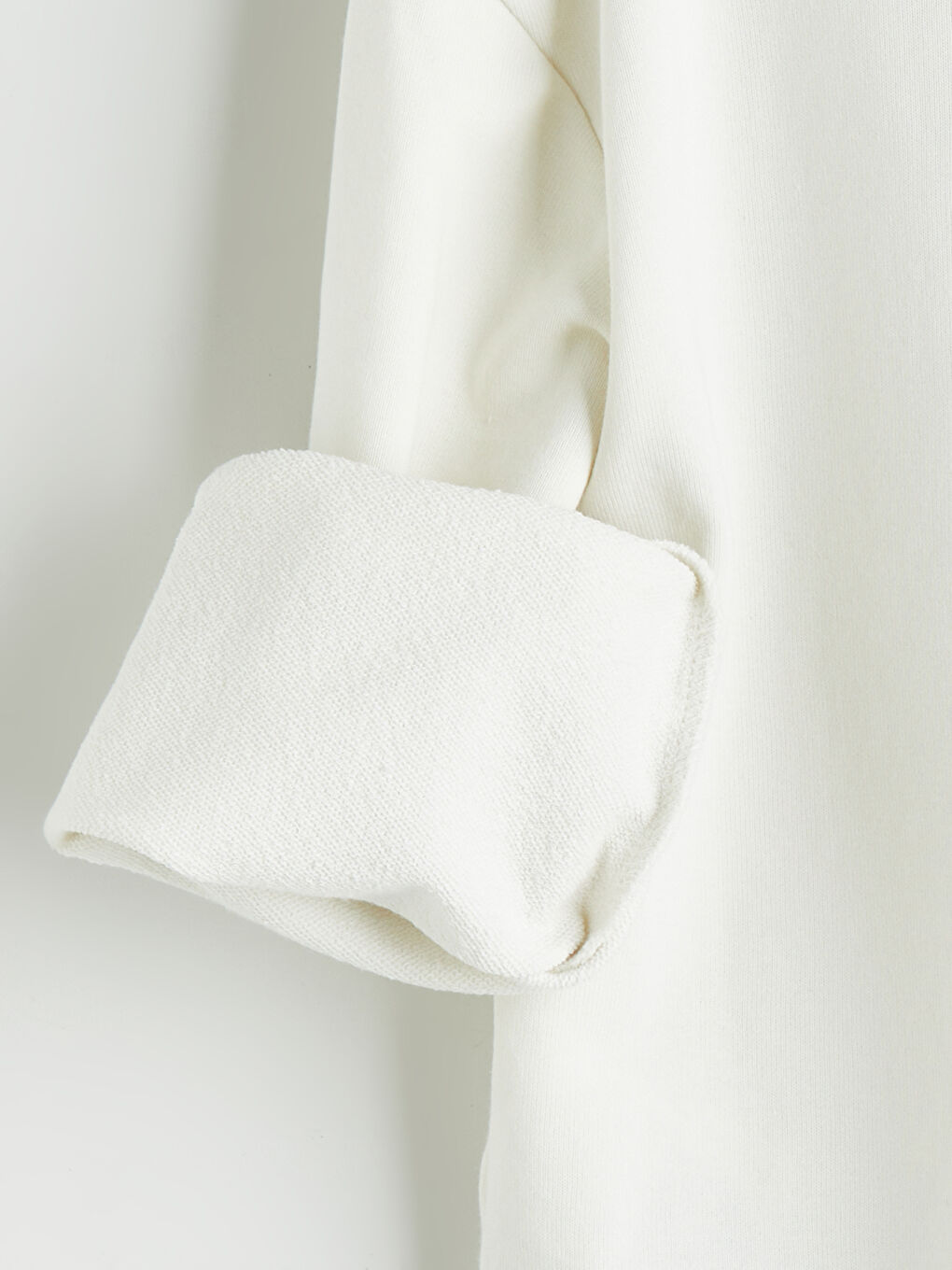 Свитшот для девочек с воротником-труба-2