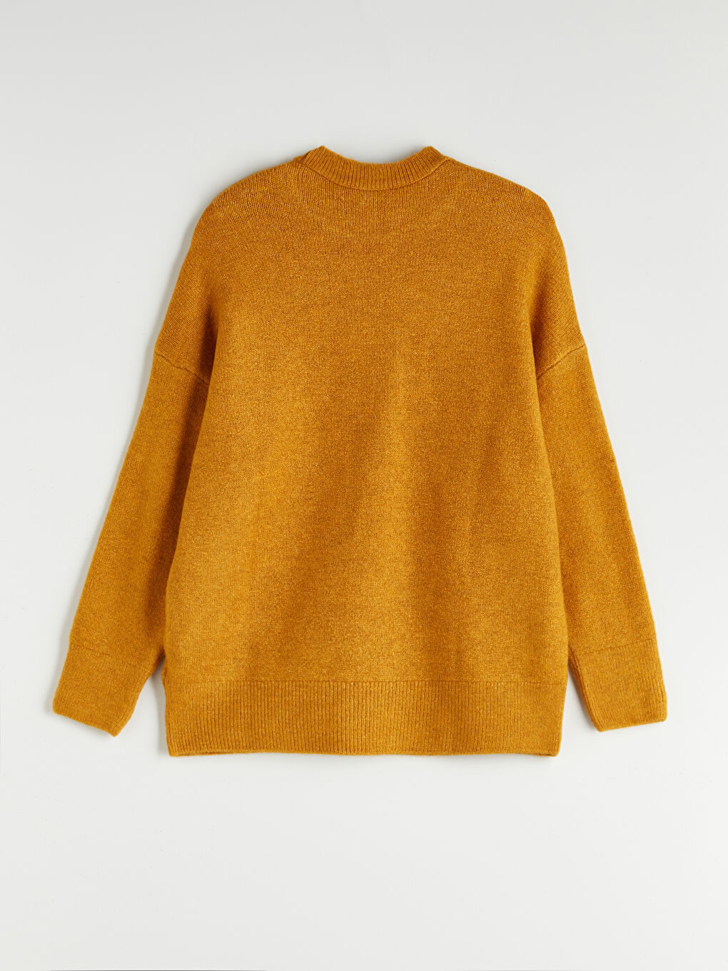 LCW Vision Crew Neck Oversize Women's Knitwear Sweater -W5FL52Z8-GPD