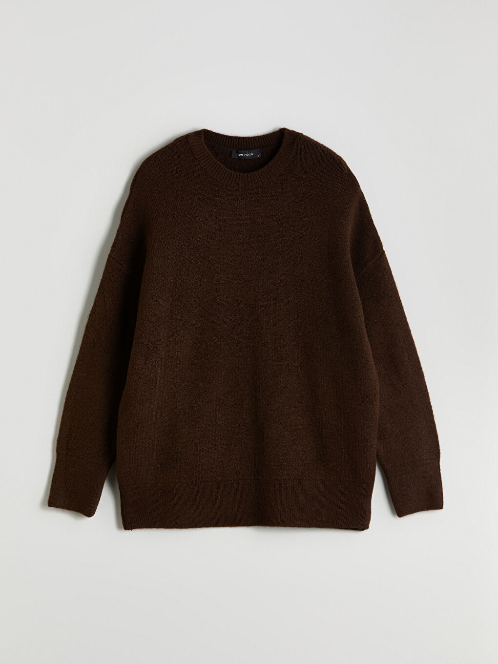 LCW Vision Crew Neck Oversize Women's Knitwear Sweater -W5FL52Z8-RXE