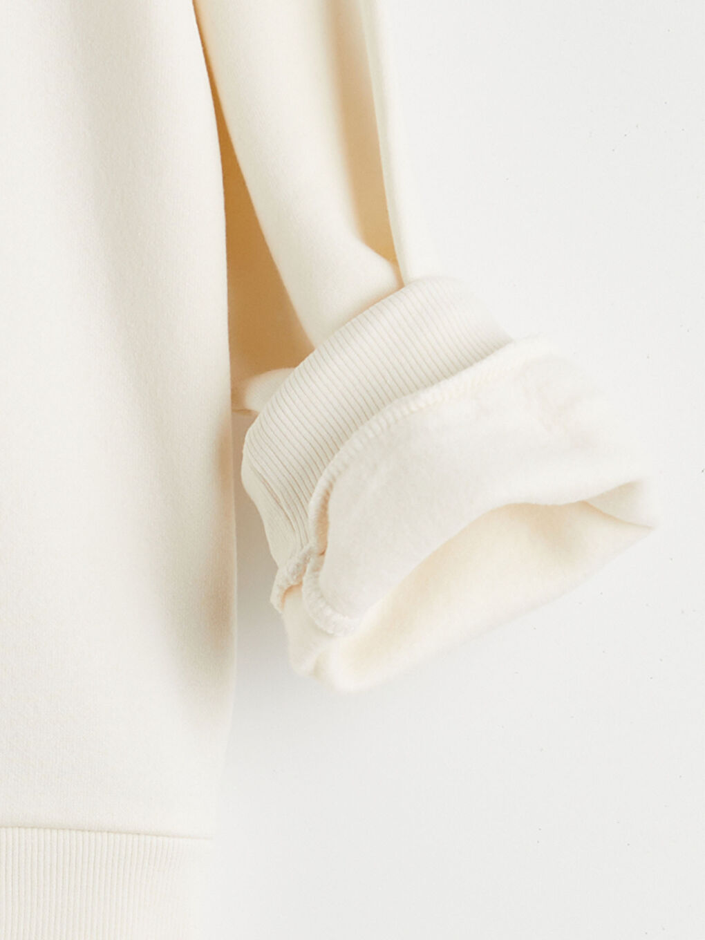 Dukserica sa okruglim izrezom, cvetni dezen, za devojčice-3