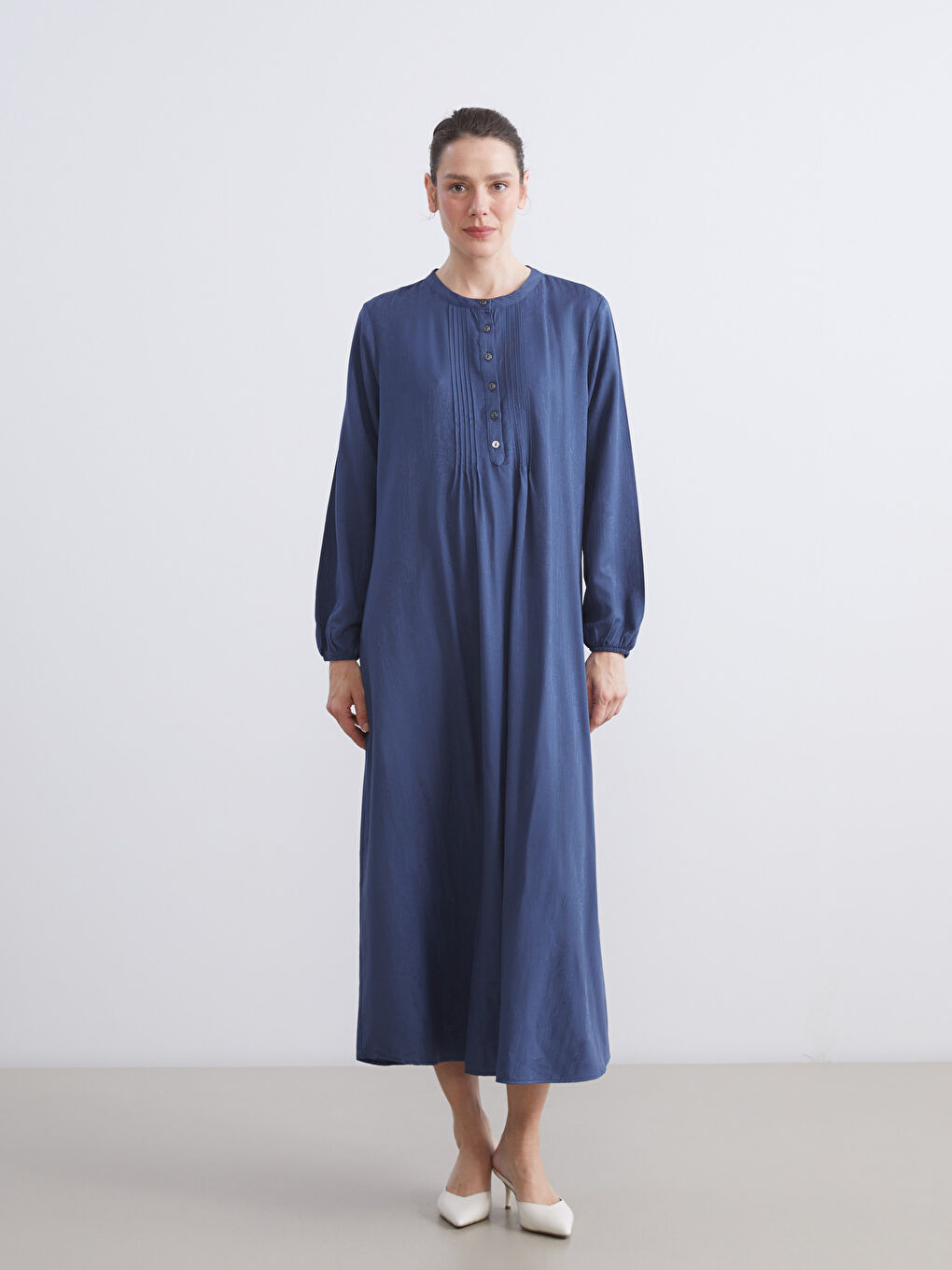 Crew Neck A-Line Dress