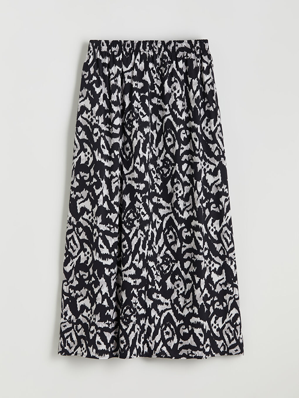 LCW Grace Elasticated Waist Patterned A-Line Skirt -W5FL88Z8-LQJ