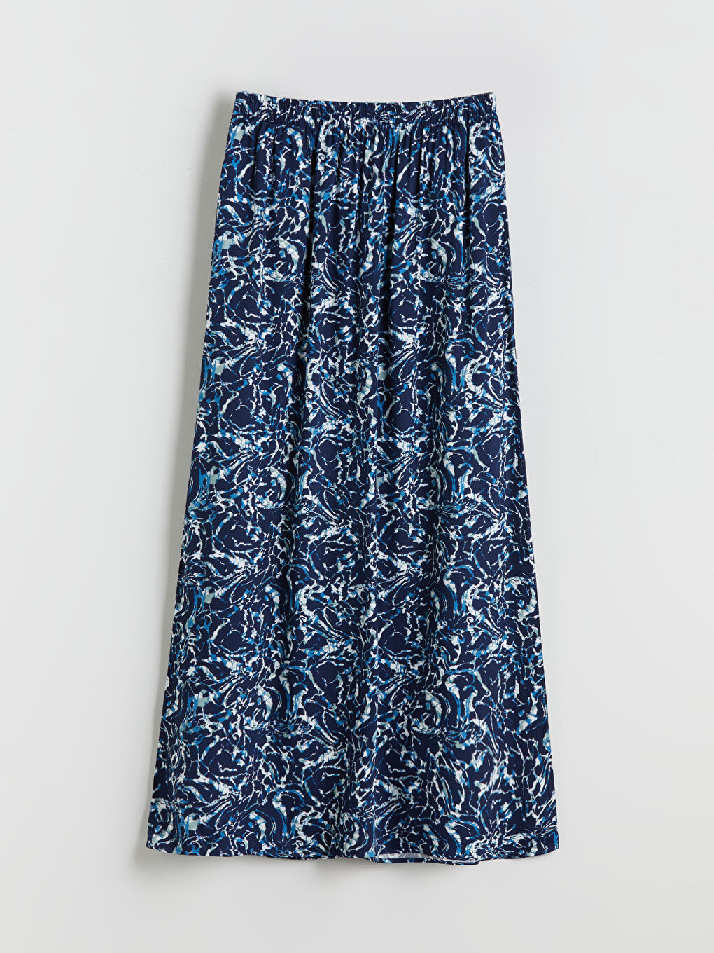 LCW Grace Elasticated Waist Patterned A-Line Skirt -W5FL88Z8-LSJ