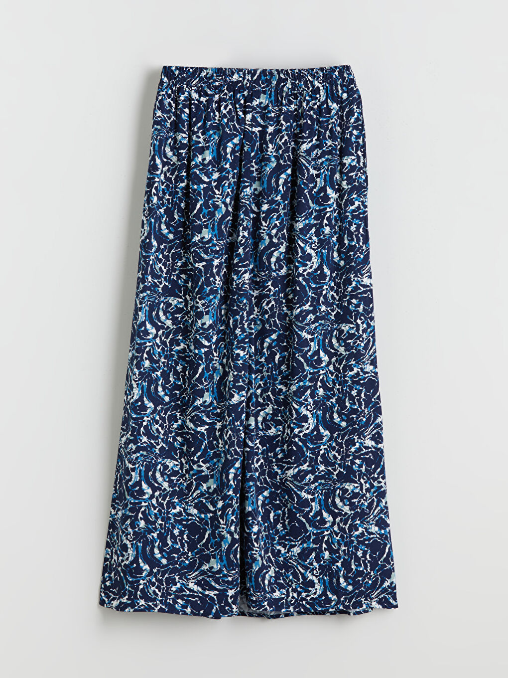 LCW Grace Elasticated Waist Patterned A-Line Skirt -W5FL88Z8-LSJ
