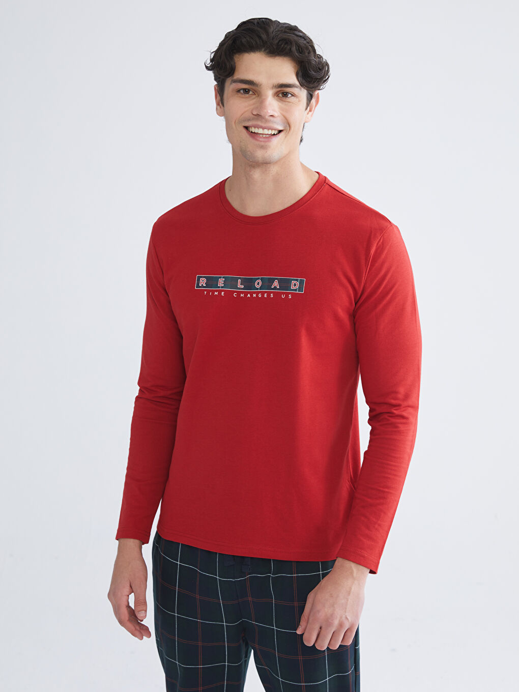 Regular Fit Men's Pyjama Set-1