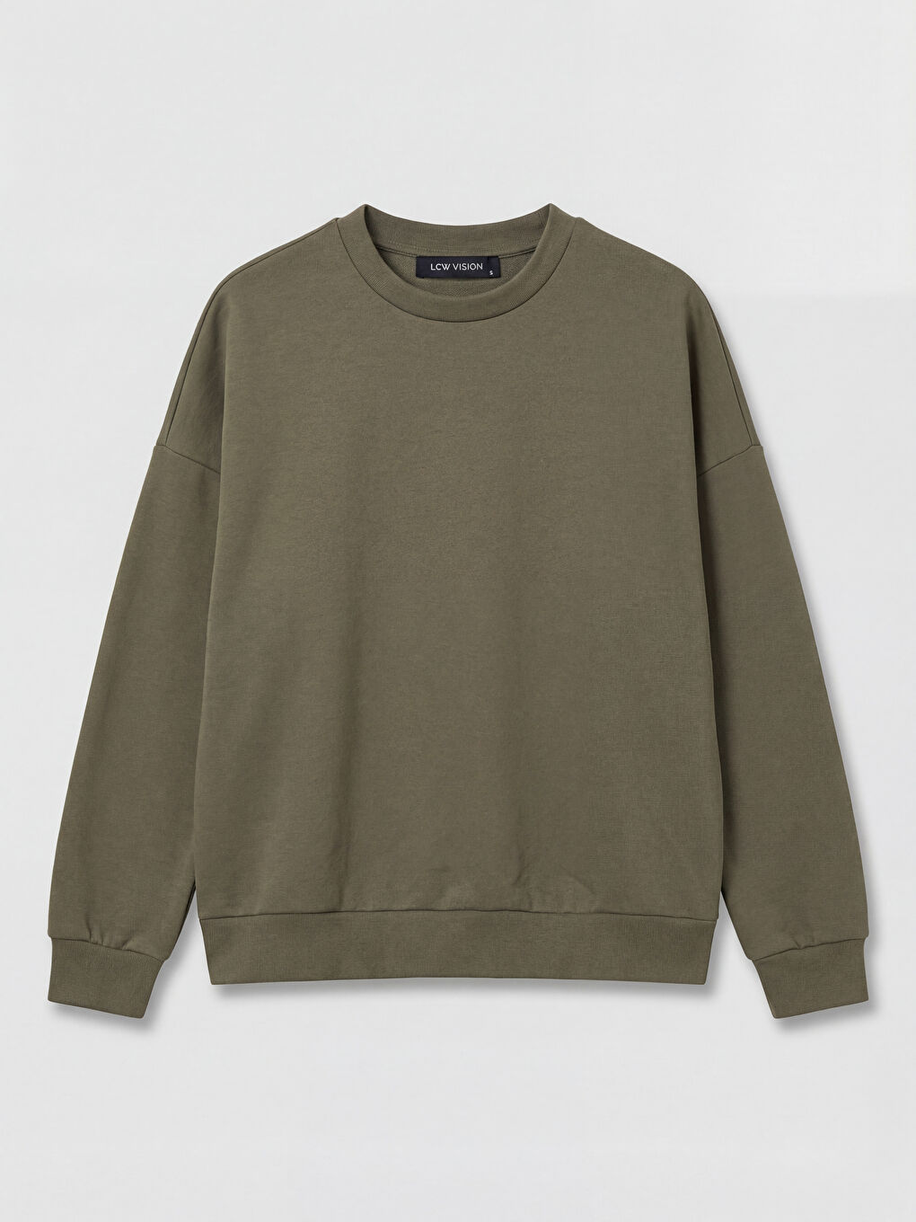 سويت شيرت واسع بياقة دائرية للسيدات