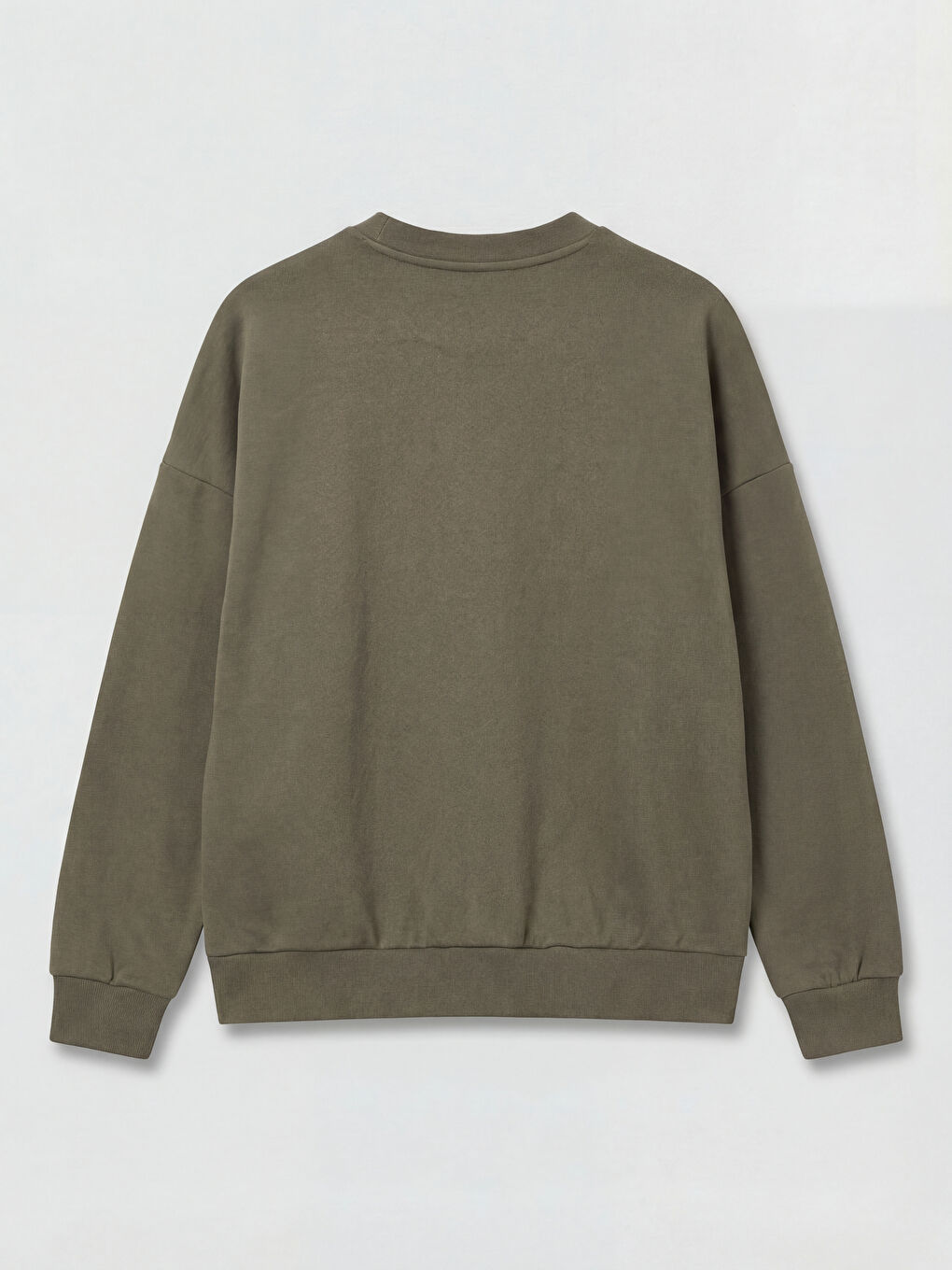 سويت شيرت واسع بياقة دائرية للسيدات-1