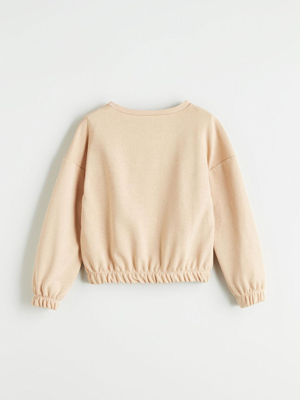 LCW ECO Crew Neck Girls' Sweatshirt -W5FM27Z4-KNF