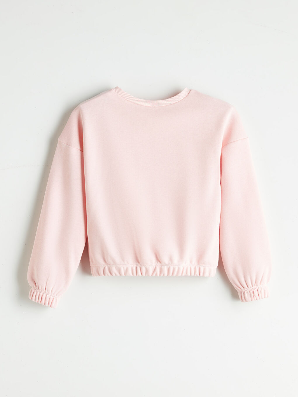 LCW ECO Crew Neck Girls' Sweatshirt -W5FM27Z4-YTJ