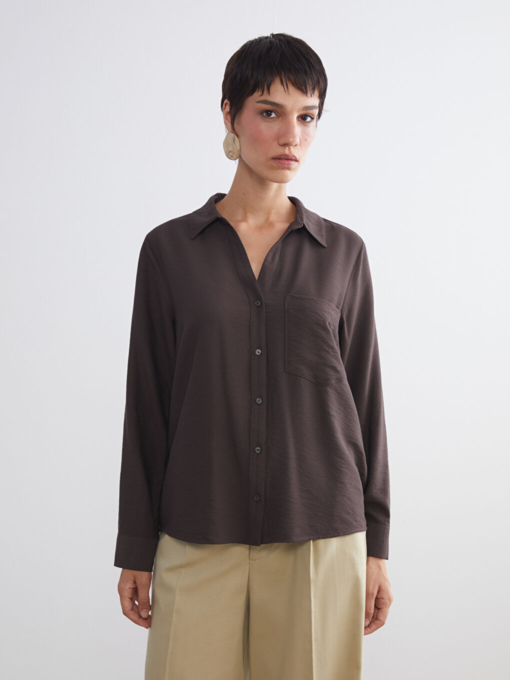 Textured Women's Shirt